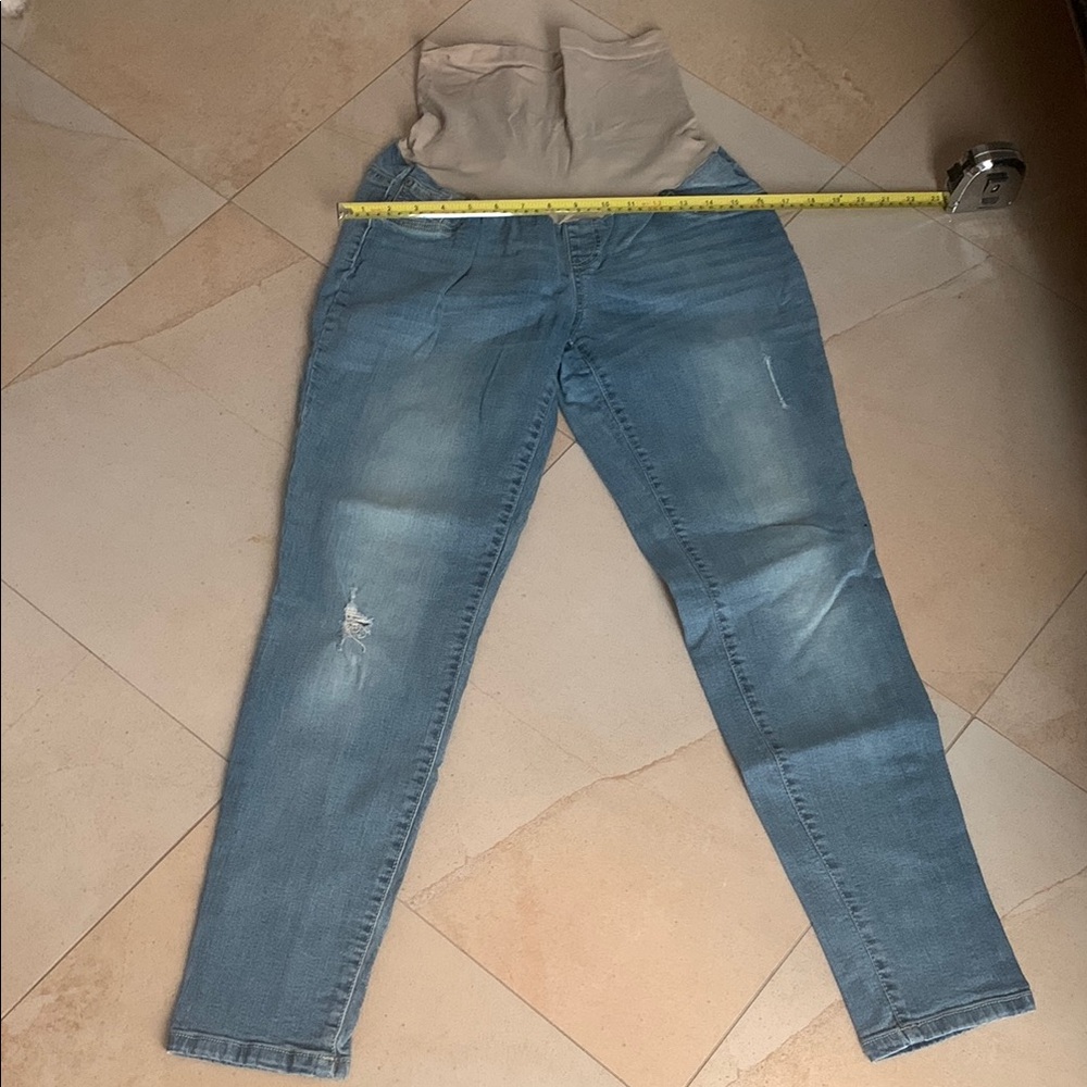 Women's Maternity Blue Jeans